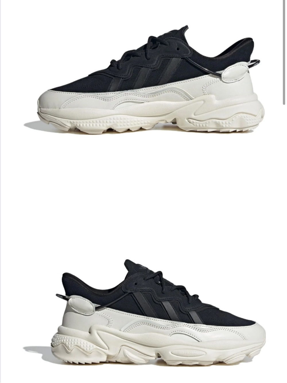 Adidas originals Ozweego Black and off white size 10 1/2